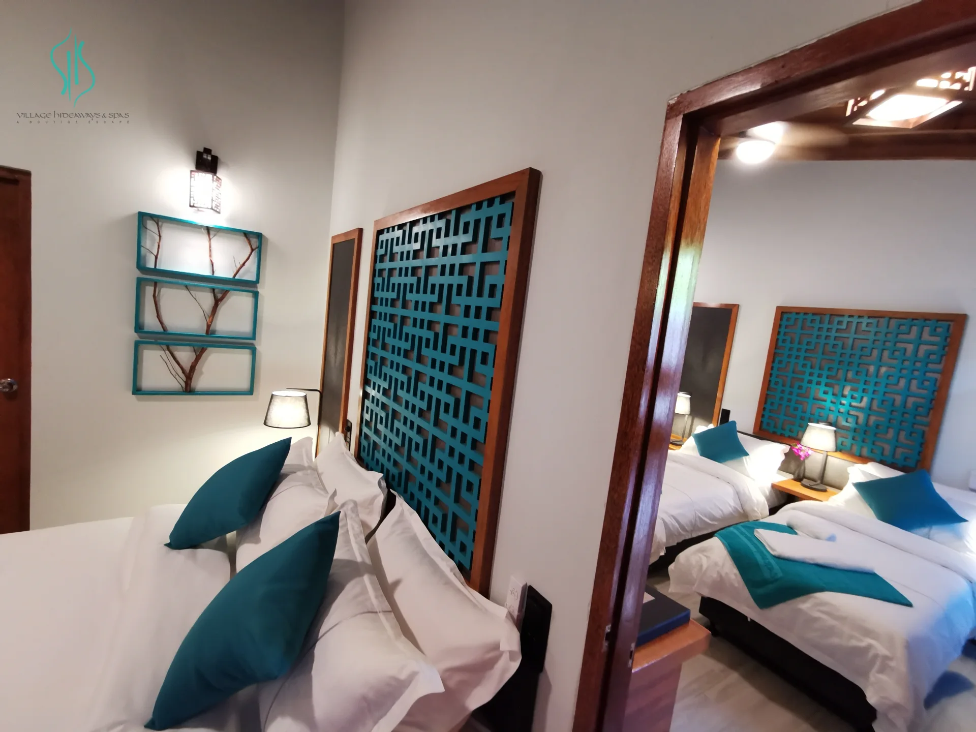 Double & Single Room at Village Hideaway and Spa